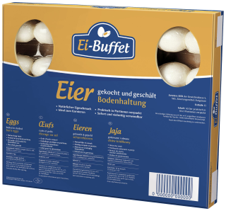 Ei-Buffet Eier in Folie à 3 Eier - 1,23 kg Karton