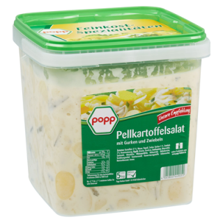 Popp Pellkartoffelsalat Wernsing mit Gurken und Zwiebeln 5 kg Eimer