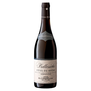 Chapoutier Belleruche Cd Rhône AOC Rotwein trocken - 0,75 l Flasche