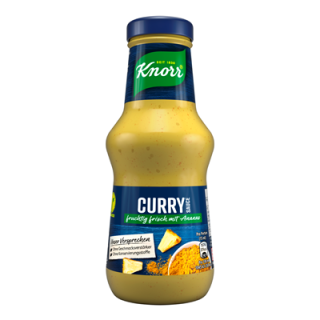 Knorr Schlemmersauce Curry - 258 g Flasche