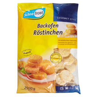 Y Schneefrost Röstinchen für Backofen 2.5kg
