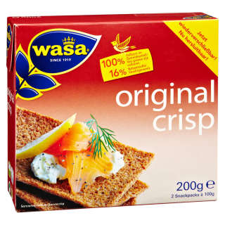 Wasa Crisp Original  - 18 x 200 g Schachteln