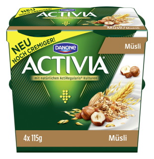 Activia Frucht Joghurt Müsli 4x125 g