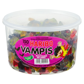 Haribo Stückartikel - Runddose - 1,20 kg Dose