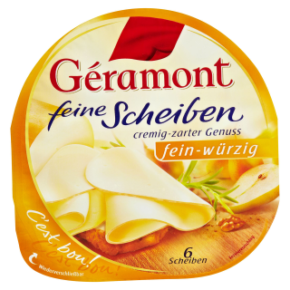 Geramont cremig zarte Scheiben - 130 g Stück