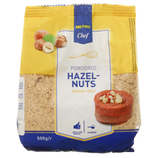 Metro Chef Haselnusskerne gemahlen - 500 g Beutel