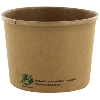 Pap Star Pure Suppenbecher 350 ml Braun...