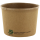 Pap Star Pure Suppenbecher 350 ml Braun Frischfaser-KartonBIO-beschichtet, Pappe rund Ø 9,8 cm