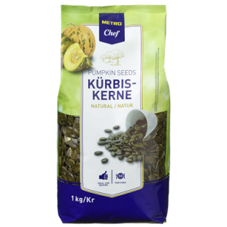METRO Chef Kürbiskerne - 1 kg Beutel