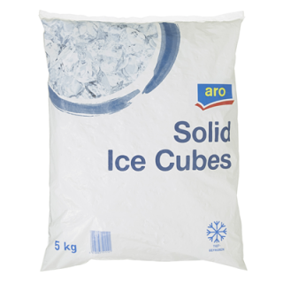 aro Solid Ice Cubes tiefgefroren - 5 kg Beutel