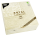 Papstar Servietten Champagner Ornament 40  x  40 cm 1/4Falz 54 g / m²