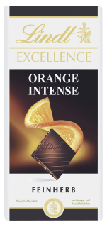 Lindt Excellence Tafeln Orange Intense - 100 g Tafel