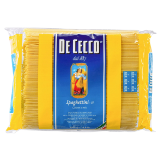 De Cecco Spaghettini n° 11 Italien - 3,00 kg Beutel