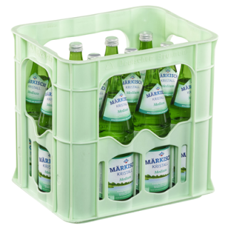 Märkisch Mineralwasser Medium 12 x 0,75 l Flaschen