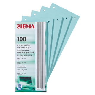 Sigma Trennstreifen 10,5  x  24 cm - 100 Stück