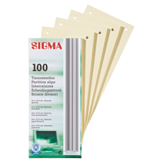 Sigma Trennstreifen 10,5  x  24 cm - 100 Stück