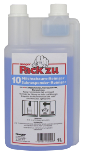Pack Zu 10 Milchschaum- & Sahnespender Reiniger fl?ssig