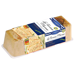 Guyader Norwegische Lachsterrine - 1 x 840 g Packung