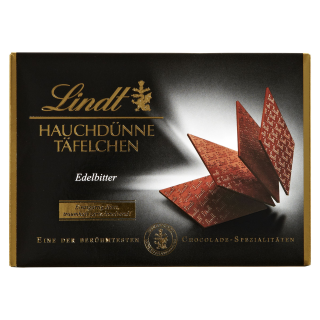 Lindt Hauchdünne Täfelchen - 125 g Schachtel