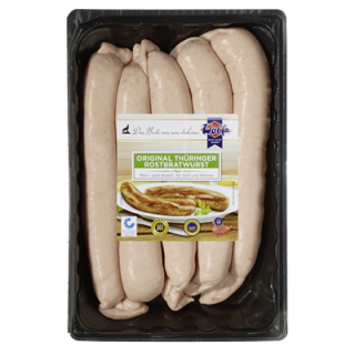 Wolf Thüringer Rostbratwurst - 750 g Packung