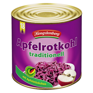 Mildessa Apfelrotkohl - 2,52 kg Dose