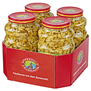 Spreewald Feldmann Gurken-Schnitzel - 2,45 kg Glas