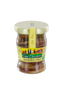 Casa Deliziosa Sardellenfilet - 90 g Glas