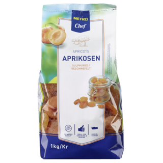 METRO Chef Aprikosen getrocknet - Türkei - 1 kg Beutel
