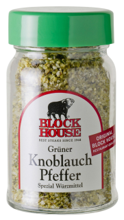 Block House Grüner Knoblauch Pfeffer - 50 g Tiegel