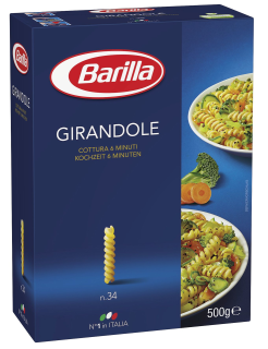 Barilla Pasta Klassik Girandole - 500 g Packung