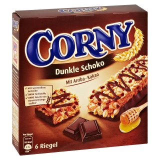 Corny Müsliriegel Dunkle Schokolade 6 Stück...