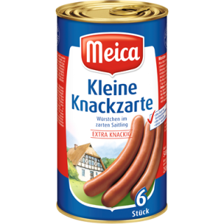 Meica Kleine Knackzarte Würstchen Schwein - 1 x 540 g Dose