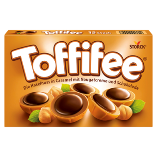 Toffifee Haselnuss Caramel mit Nougatcreme und Schokolade  - 125 g Packung