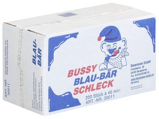 Bussy Mix Waldbeer Blau-bär Schleck - 200 x 40 ml Stücke