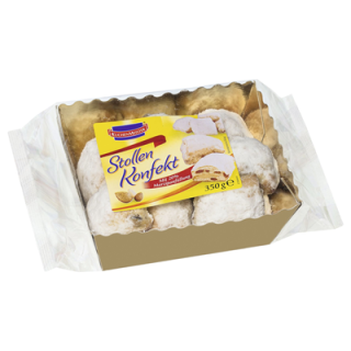 Kuchenmeister Stollenkonfekt mit 20% Marzipanfüllung 350 g
