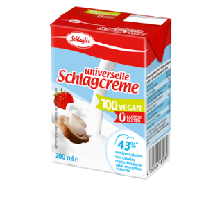 Leha Gmbh universelle Schlagcreme 25 % Fett - 200 ml Packung