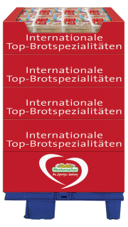 Mestemacher Eiweiß Toastbrötchen - 96 x 260 g Stücke