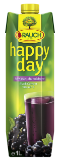 Happy Day Fruchtsaft Schwarze Johannisbeere 25 %...