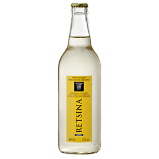 Mirios Retsina Weißwein trocken - 1 x 0,5 l Flasche