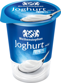 Weihenstephan Joghurt mild 1,5 % Fett - 500 g Becher