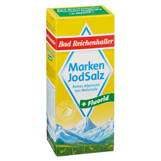 Bad Reichenhaller Alpen Jodsalz mit Fluorid - 500 g Paket