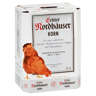Echter Nordhäuser Spirituose Korn 32 % Vol. - 6 x...
