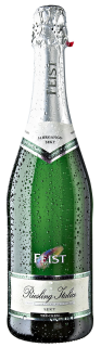 Feist Riesling Sekt extra trocken - 6 x 750 ml Flaschen