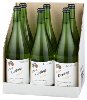 Weinland Rheingau Rheingau Riesling QbA Weißwein -...