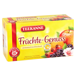 Teekanne Früchte-Genuss aromatisch-erfrischend, 50 Beutel 150 g Packung