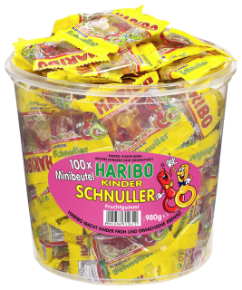 Haribo Kinder Schnuller Mini - 980 g Dose