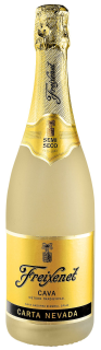 Freixenet Carta Nevada Semi Seco Schaumwein, Sekt halbtrocken, fruchtig, frisch - 6 x 750 ml Flaschen
