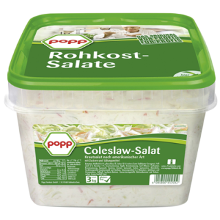 Popp Coleslaw-Salat nach amerikanischer Art 3 kg Eimer