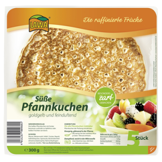 Lawa Feine Pfannkuchen süß und herzhaft, 5 Stück à 60 g 300 g Vac.-Packung