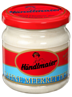 Händlmaier Sahne-Meerrettich 29 % Fett - 190 g Glas